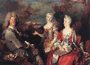 Nicolas de Largilliere, Portrait de famille
